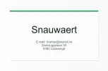 Snauwaert